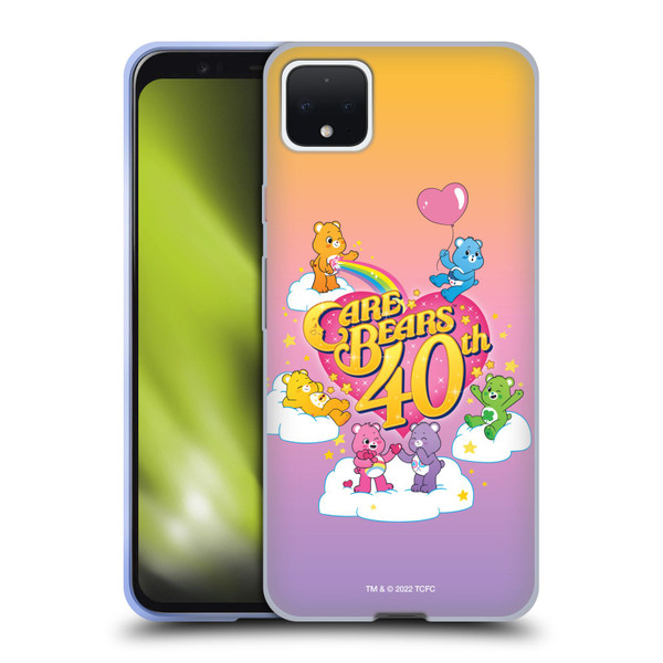 Care Bears 40th Anniversary Celebrate Soft Gel Case for Google Pixel 4 XL
