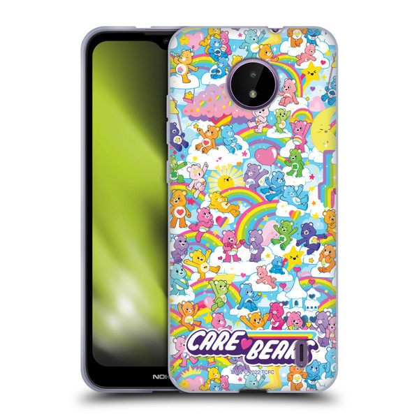 Care Bears 40th Anniversary Rainbow Soft Gel Case for Nokia C10 / C20