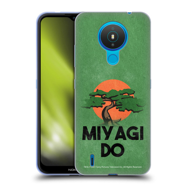 Cobra Kai Season 4 Key Art Team Miyagi Do Soft Gel Case for Nokia 1.4