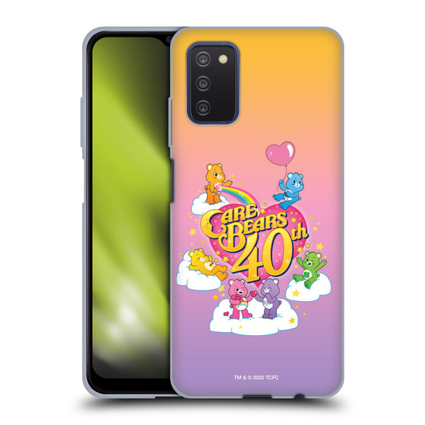 Care Bears 40th Anniversary Celebrate Soft Gel Case for Samsung Galaxy A03s (2021)