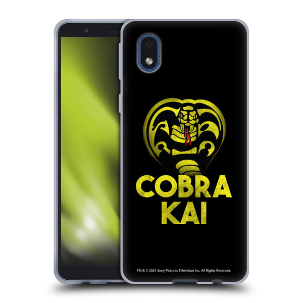 Cobra Kai Season 4 Key Art Team Cobra Kai Soft Gel Case for Samsung Galaxy A01 Core (2020)