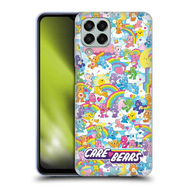 Care Bears 40th Anniversary Rainbow Soft Gel Case for Samsung Galaxy M33 (2022)