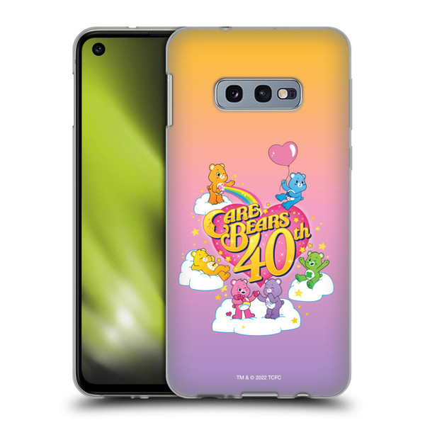 Care Bears 40th Anniversary Celebrate Soft Gel Case for Samsung Galaxy S10e