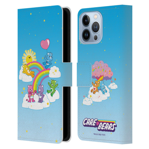Care Bears 40th Anniversary Iconic Leather Book Wallet Case Cover For Apple iPhone 13 Pro Max