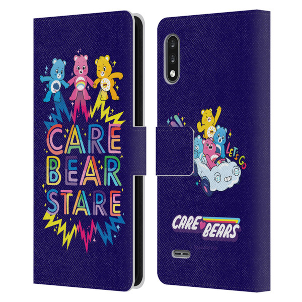 Care Bears 40th Anniversary Stare Leather Book Wallet Case Cover For LG K22