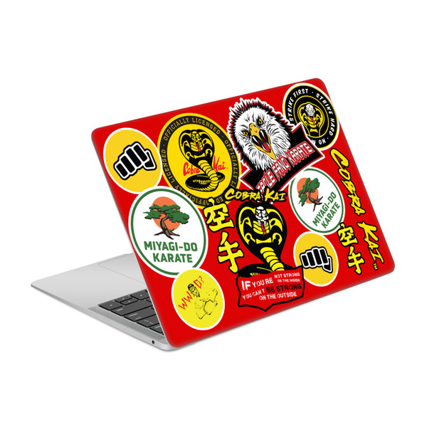 Cobra Kai Iconic Mixed Logos Vinyl Sticker Skin Decal Cover for Apple MacBook Air 13.3" A1932/A2179