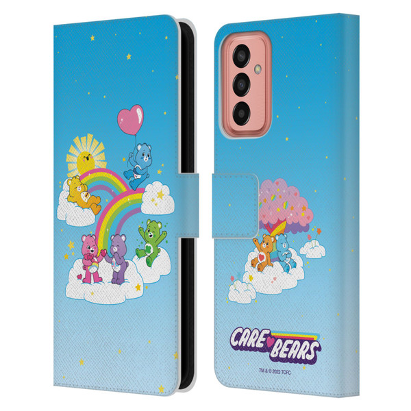 Care Bears 40th Anniversary Iconic Leather Book Wallet Case Cover For Samsung Galaxy M13 (2022)