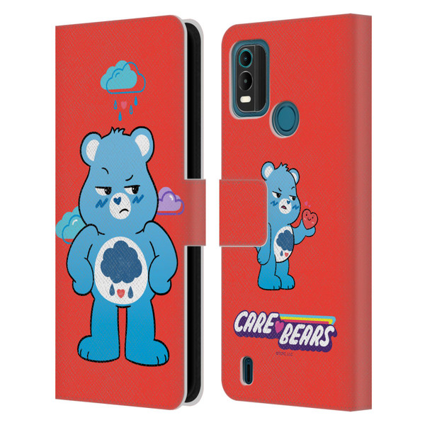 Care Bears Characters Grumpy Leather Book Wallet Case Cover For Nokia G11 Plus
