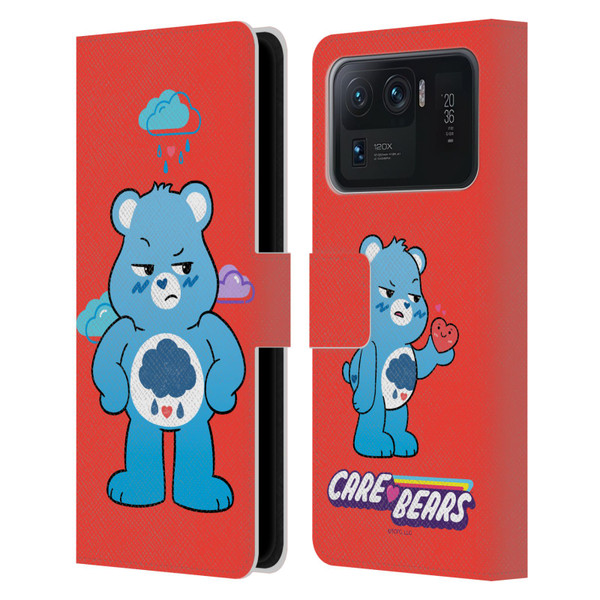 Care Bears Characters Grumpy Leather Book Wallet Case Cover For Xiaomi Mi 11 Ultra