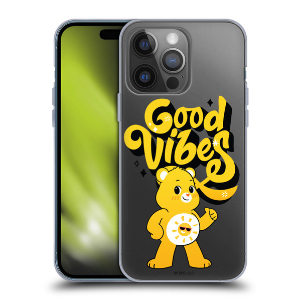 Care Bears Graphics Funshine Soft Gel Case for Apple iPhone 14 Pro