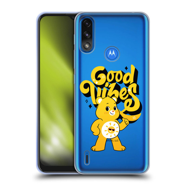 Care Bears Graphics Funshine Soft Gel Case for Motorola Moto E7 Power / Moto E7i Power