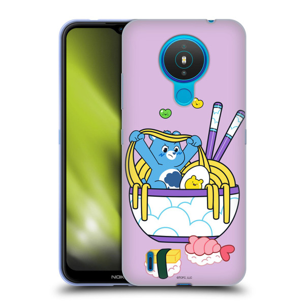 Care Bears Sweet And Savory Grumpy Ramen Sushi Soft Gel Case for Nokia 1.4