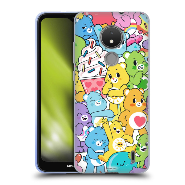 Care Bears Sweet And Savory Character Pattern Soft Gel Case for Nokia C21