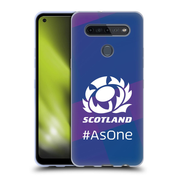 Scotland Rugby Logo 2 As One Soft Gel Case for LG K51S