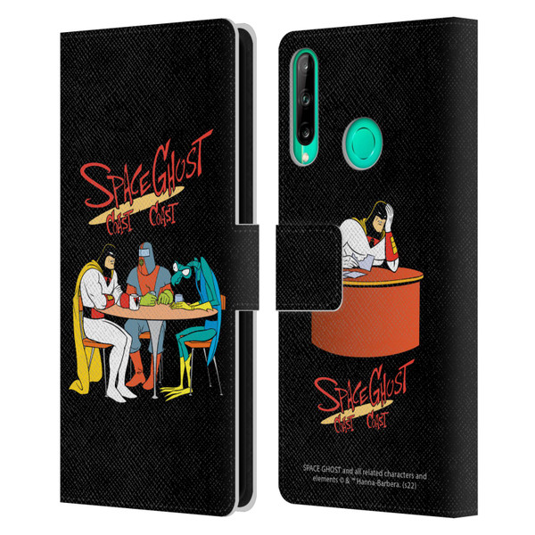 Space Ghost Coast to Coast Graphics Group Leather Book Wallet Case Cover For Huawei P40 lite E