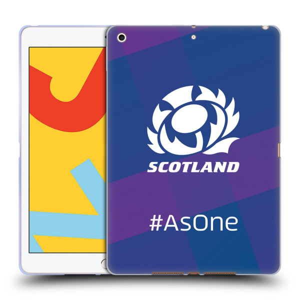 Scotland Rugby Logo 2 As One Soft Gel Case for Apple iPad 10.2 2019/2020/2021