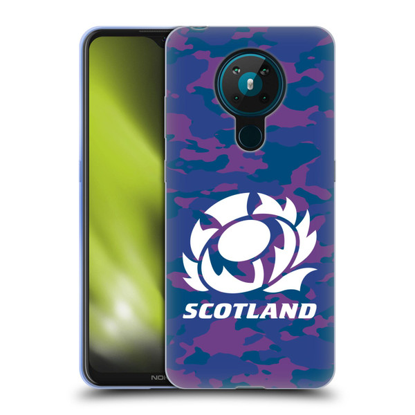 Scotland Rugby Logo 2 Camouflage Soft Gel Case for Nokia 5.3