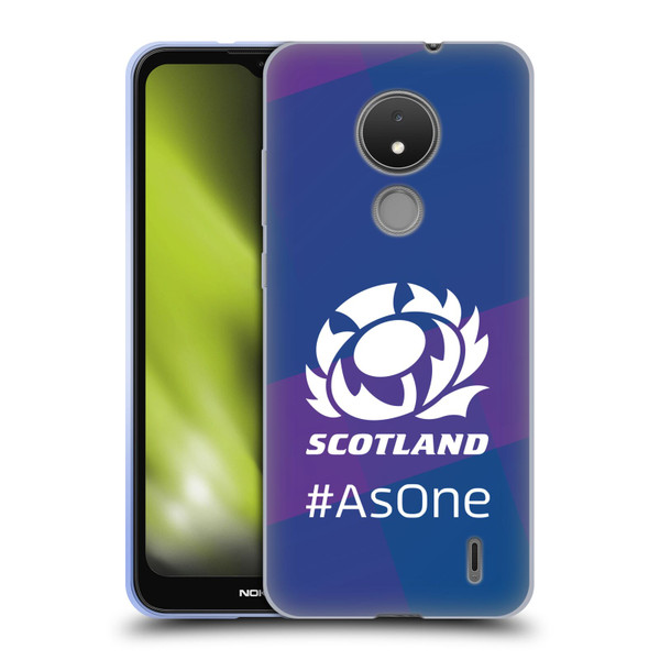 Scotland Rugby Logo 2 As One Soft Gel Case for Nokia C21