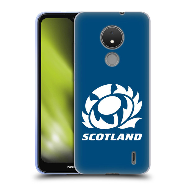 Scotland Rugby Logo 2 Plain Soft Gel Case for Nokia C21