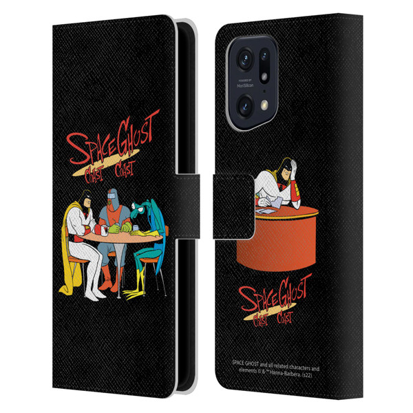 Space Ghost Coast to Coast Graphics Group Leather Book Wallet Case Cover For OPPO Find X5