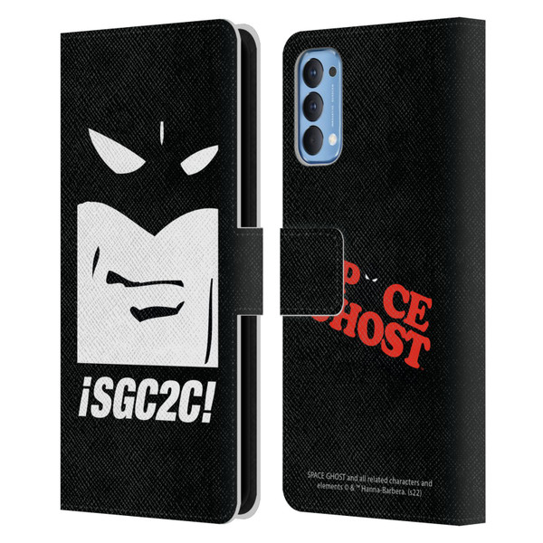 Space Ghost Coast to Coast Graphics Space Ghost Leather Book Wallet Case Cover For OPPO Reno 4 5G
