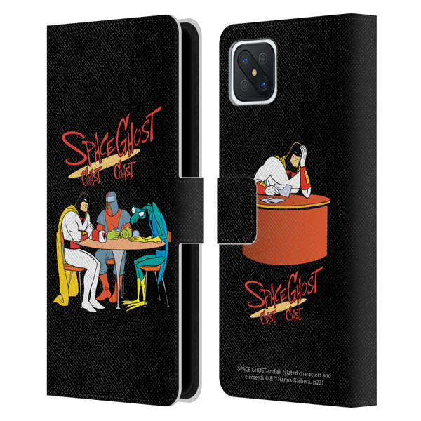 Space Ghost Coast to Coast Graphics Group Leather Book Wallet Case Cover For OPPO Reno4 Z 5G