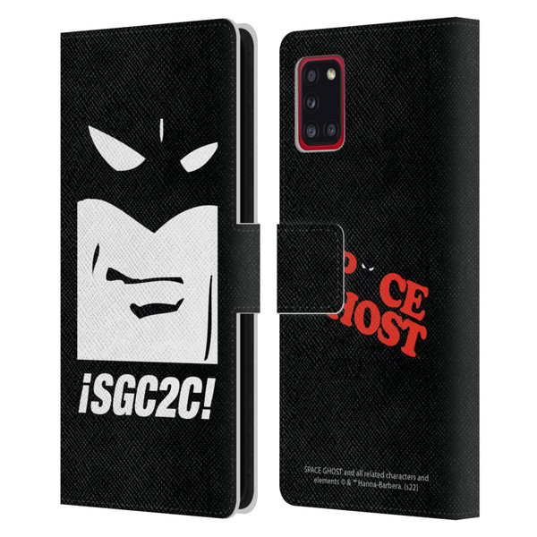 Space Ghost Coast to Coast Graphics Space Ghost Leather Book Wallet Case Cover For Samsung Galaxy A31 (2020)