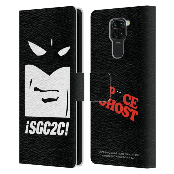 Space Ghost Coast to Coast Graphics Space Ghost Leather Book Wallet Case Cover For Xiaomi Redmi Note 9 / Redmi 10X 4G