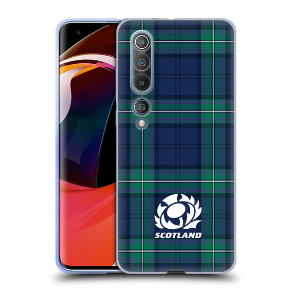 Scotland Rugby Logo 2 Tartans Soft Gel Case for Xiaomi Mi 10 5G / Mi 10 Pro 5G