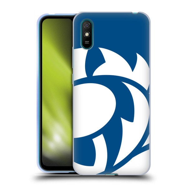 Scotland Rugby Oversized Thistle Saltire Blue Soft Gel Case for Xiaomi Redmi 9A / Redmi 9AT