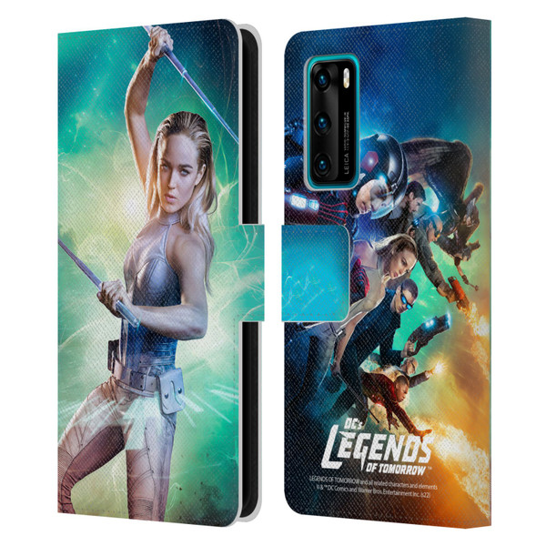 Legends Of Tomorrow Graphics Sara Lance Leather Book Wallet Case Cover For Huawei P40 5G