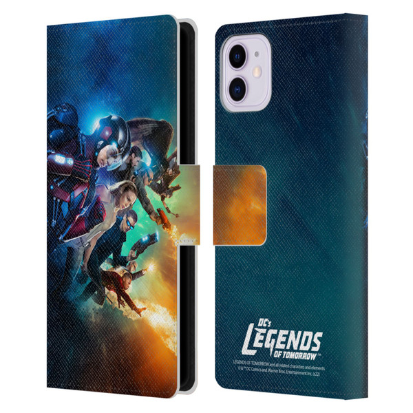 Legends Of Tomorrow Graphics Poster Leather Book Wallet Case Cover For Apple iPhone 11