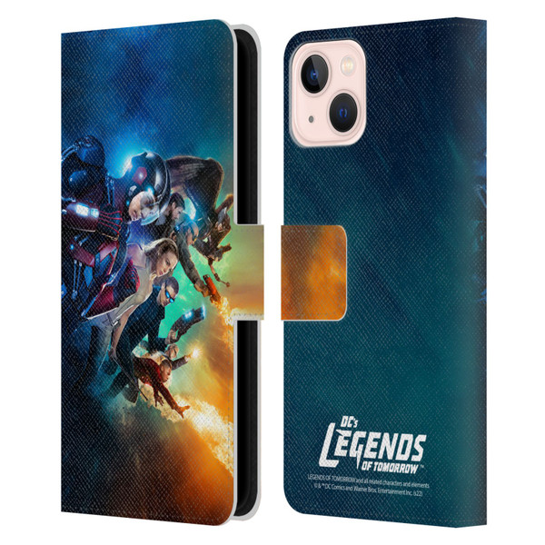 Legends Of Tomorrow Graphics Poster Leather Book Wallet Case Cover For Apple iPhone 13