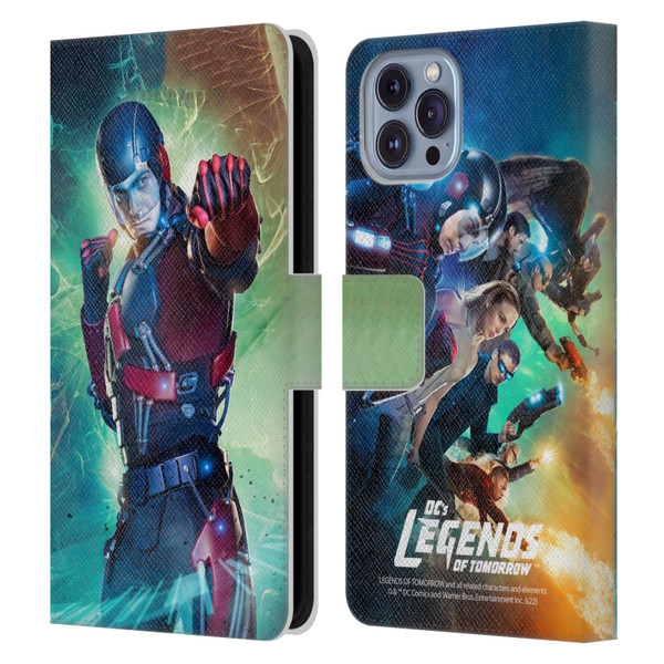 Legends Of Tomorrow Graphics Atom Leather Book Wallet Case Cover For Apple iPhone 14