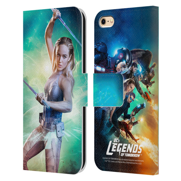 Legends Of Tomorrow Graphics Sara Lance Leather Book Wallet Case Cover For Apple iPhone 6 / iPhone 6s