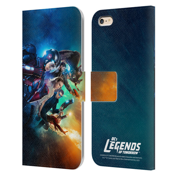 Legends Of Tomorrow Graphics Poster Leather Book Wallet Case Cover For Apple iPhone 6 Plus / iPhone 6s Plus