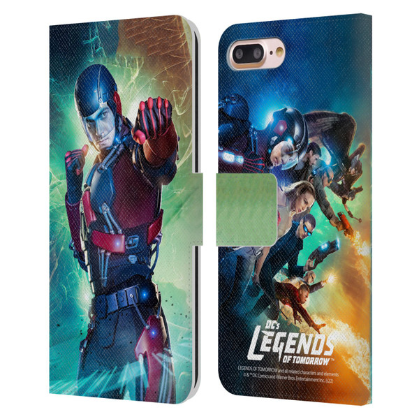 Legends Of Tomorrow Graphics Atom Leather Book Wallet Case Cover For Apple iPhone 7 Plus / iPhone 8 Plus