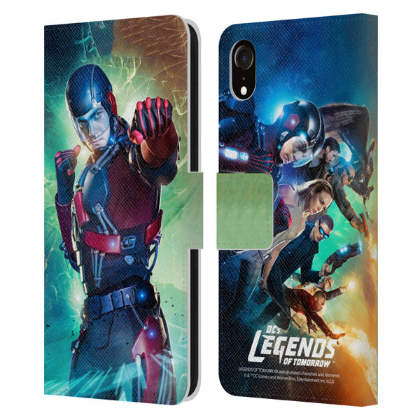 Legends Of Tomorrow Graphics Atom Leather Book Wallet Case Cover For Apple iPhone XR