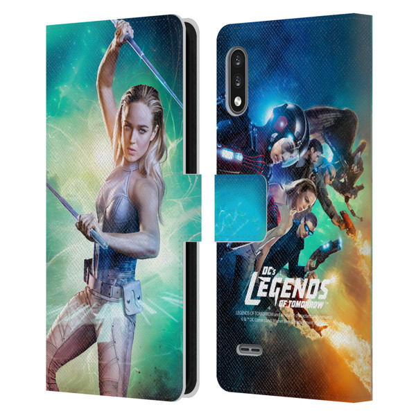 Legends Of Tomorrow Graphics Sara Lance Leather Book Wallet Case Cover For LG K22