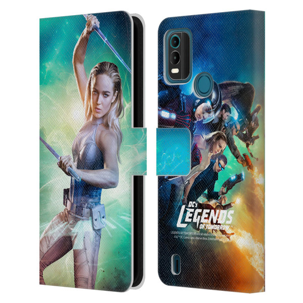Legends Of Tomorrow Graphics Sara Lance Leather Book Wallet Case Cover For Nokia G11 Plus