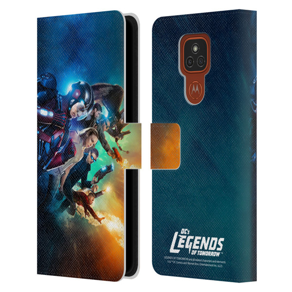 Legends Of Tomorrow Graphics Poster Leather Book Wallet Case Cover For Motorola Moto E7 Plus