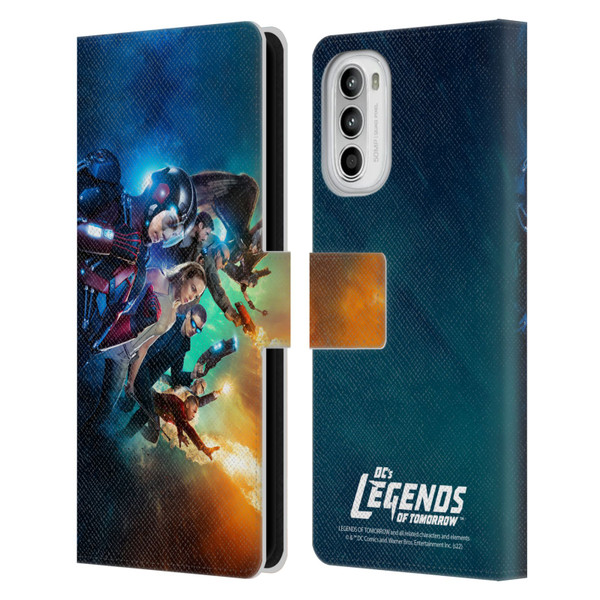 Legends Of Tomorrow Graphics Poster Leather Book Wallet Case Cover For Motorola Moto G52