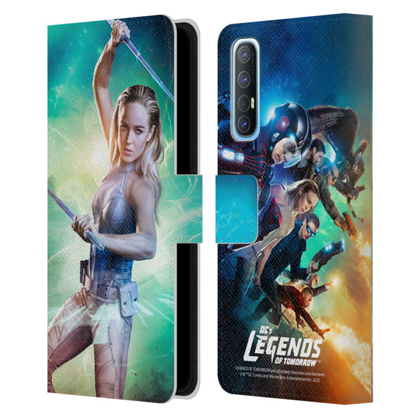 Legends Of Tomorrow Graphics Sara Lance Leather Book Wallet Case Cover For OPPO Find X2 Neo 5G