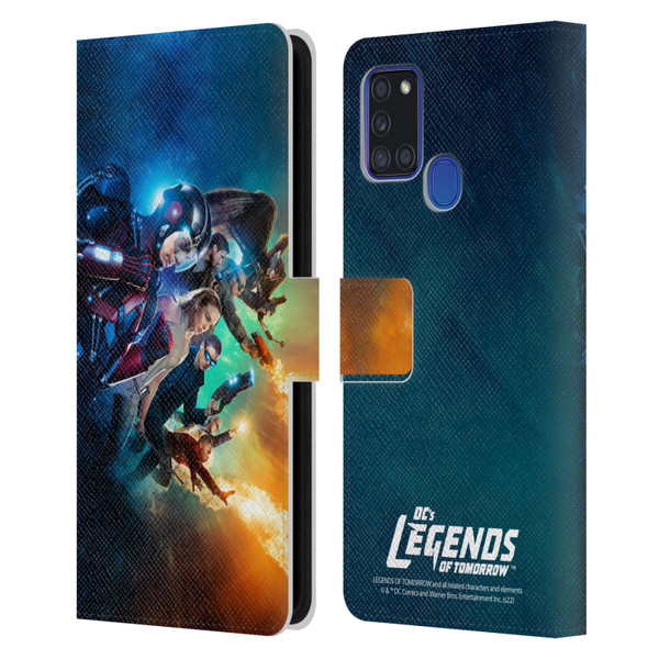 Legends Of Tomorrow Graphics Poster Leather Book Wallet Case Cover For Samsung Galaxy A21s (2020)