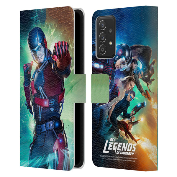 Legends Of Tomorrow Graphics Atom Leather Book Wallet Case Cover For Samsung Galaxy A52 / A52s / 5G (2021)