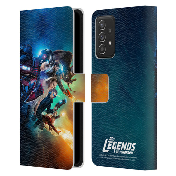 Legends Of Tomorrow Graphics Poster Leather Book Wallet Case Cover For Samsung Galaxy A53 5G (2022)