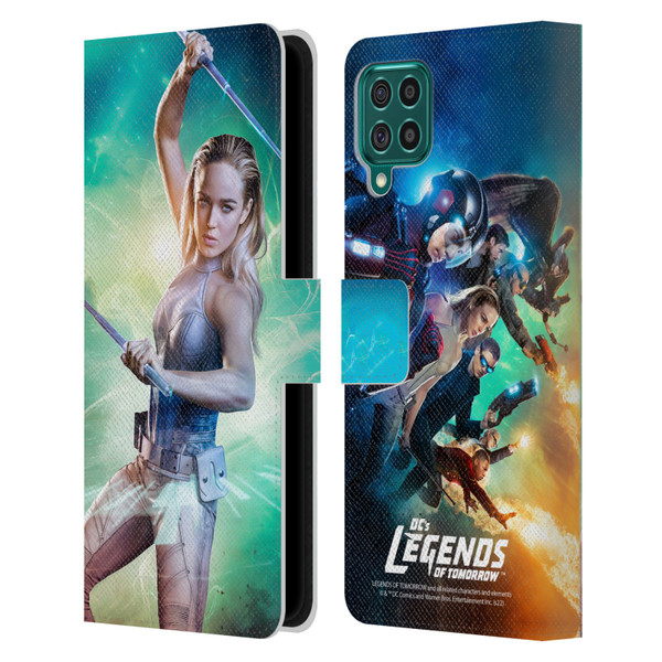 Legends Of Tomorrow Graphics Sara Lance Leather Book Wallet Case Cover For Samsung Galaxy F62 (2021)