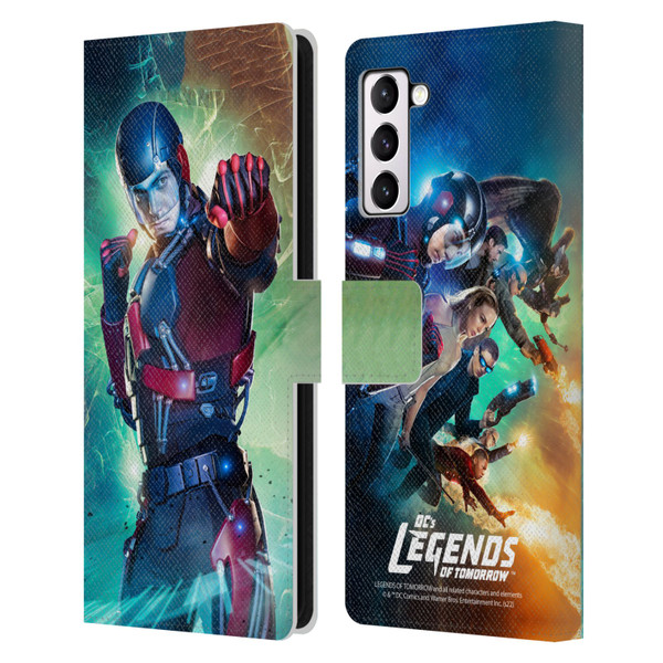 Legends Of Tomorrow Graphics Atom Leather Book Wallet Case Cover For Samsung Galaxy S21+ 5G