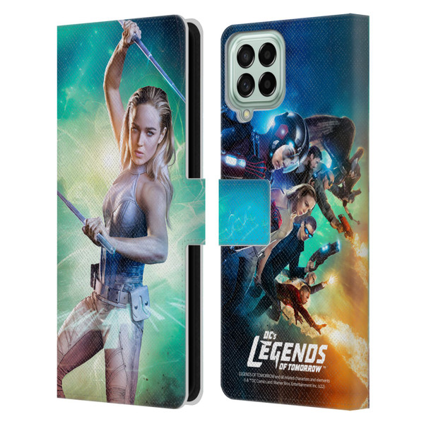 Legends Of Tomorrow Graphics Sara Lance Leather Book Wallet Case Cover For Samsung Galaxy M33 (2022)