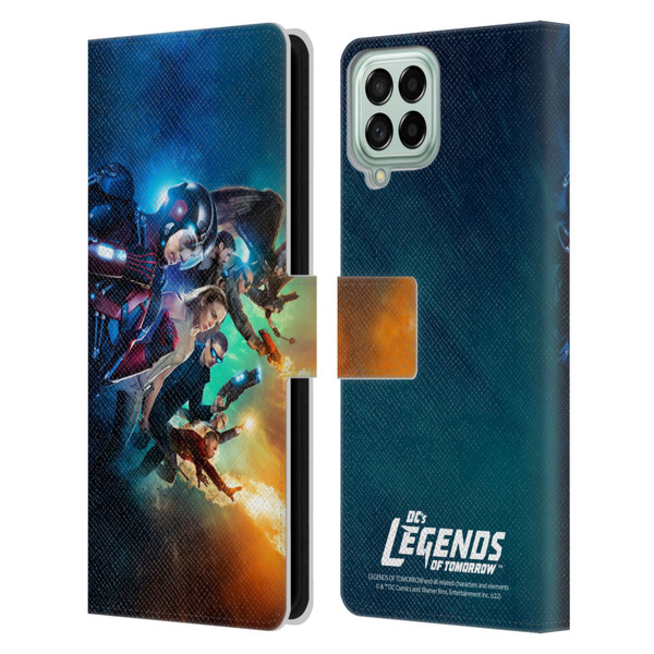 Legends Of Tomorrow Graphics Poster Leather Book Wallet Case Cover For Samsung Galaxy M53 (2022)
